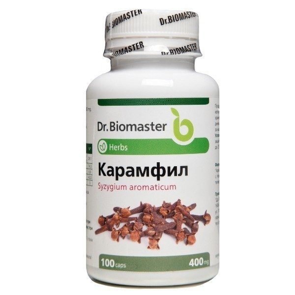КАРАМФИЛ КАПСУЛИ 400МГ Х 100 DR. BIOMASTER