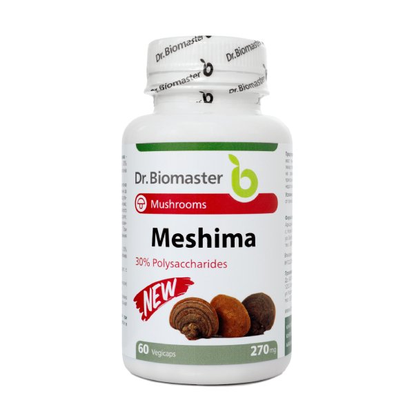 МЕШИМА ЕКСТРАКТ 30% ПОЛИЗАХАРИДИ КАПСУЛИ Х 60 DR. BIOMASTER