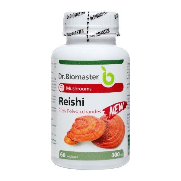 РЕЙШИ ЕКСТРАКТ КАПСУЛИ 300МГ Х 60 DR. BIOMASTER