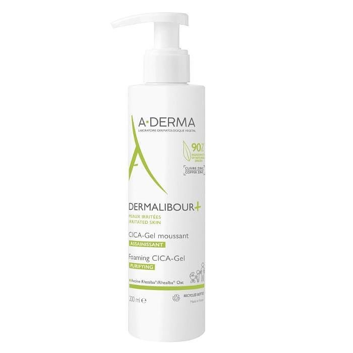 A-DERMA DERMALIBOUR+ CICA ПЕНЕЩ СЕ ГЕЛ 200 МЛ