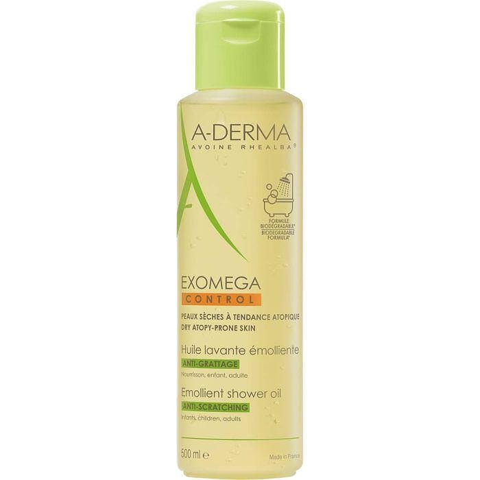 A-DERMA EXOMEGA CONTROL ЕМОЛИЕНТНО ДУШ ОЛИО 500 МЛ