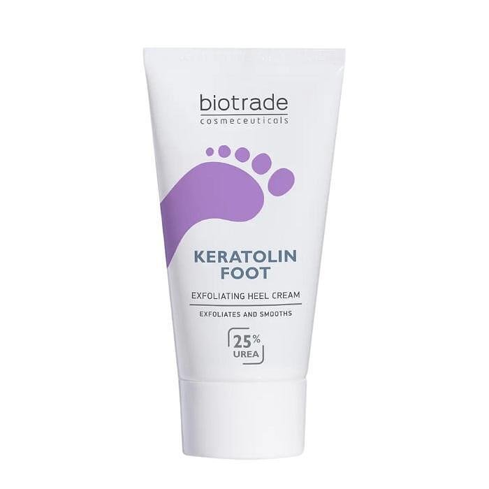 BIOTRADE KERATOLIN FOOT КРЕМ ЗА ПЕТИ 25% УРЕА 50 МЛ