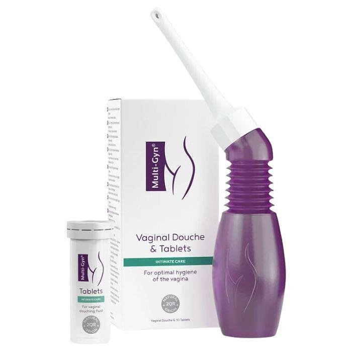 MULTI-GYN VAGINAL DOUCHE & TABLETS / МУЛТИ ГИН ВАГИНАЛЕН ДУШ + ТАБЛЕТКИ Х 10 БР