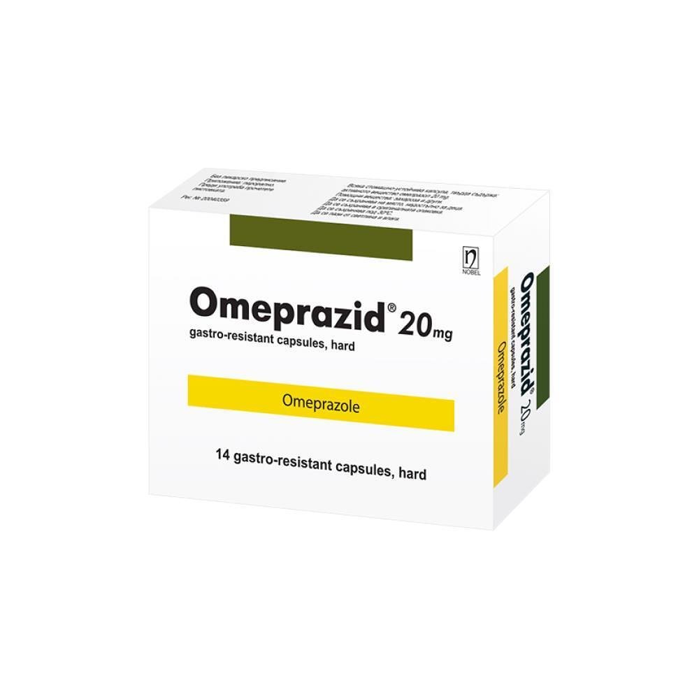 ОМЕПРАЗИД КАПС.20 МГ Х 14