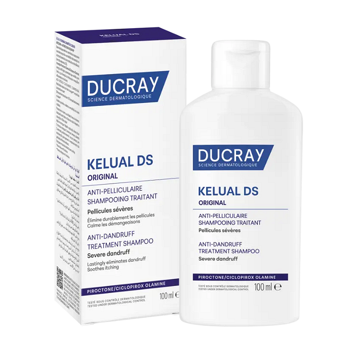 DUCRAY KELUAL DS ЛЕЧЕБЕН ШАМПОАН 100 МЛ