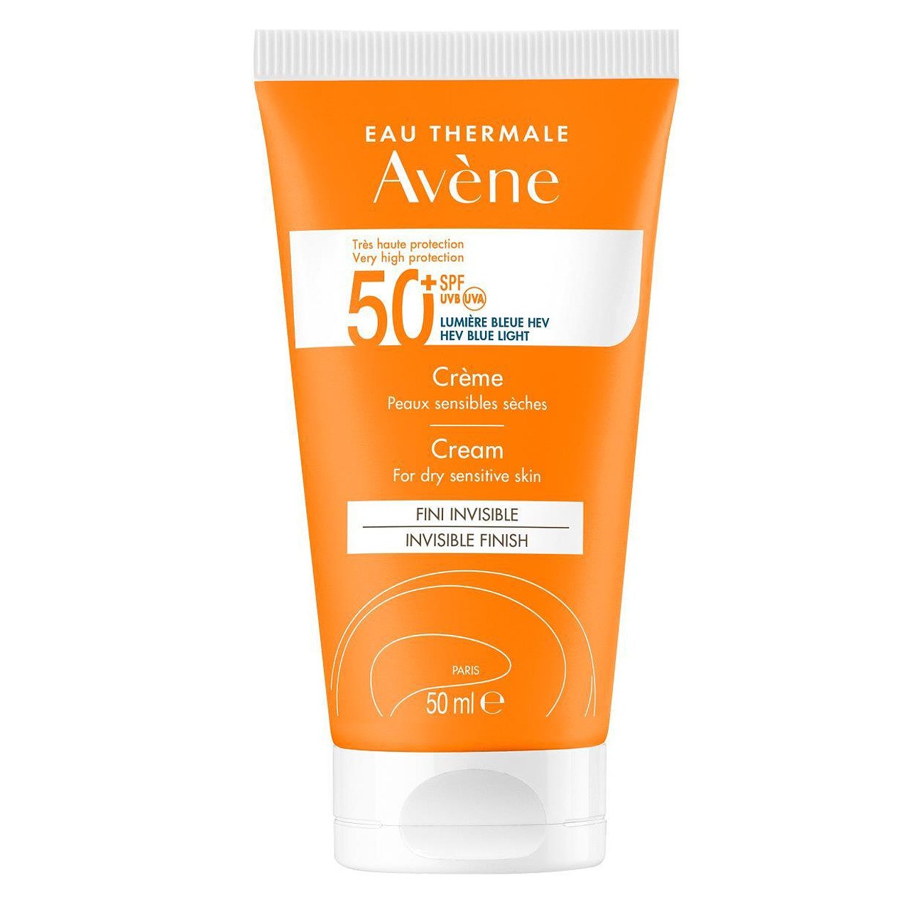 AVENE SUN SPF50+ СЛЪНЦЕЗАЩИТЕН КРЕМ ЗА ЛИЦЕ 50 МЛ