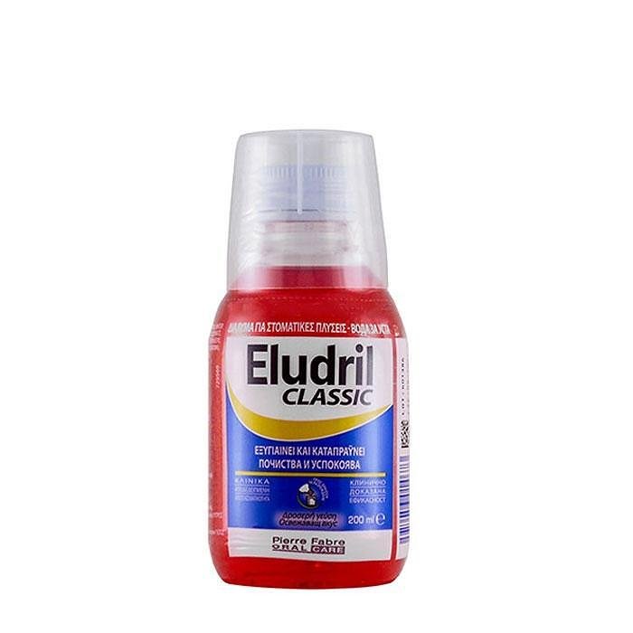 ELUDRIL CLASSIC ВОДА ЗА УСТА 200 МЛ