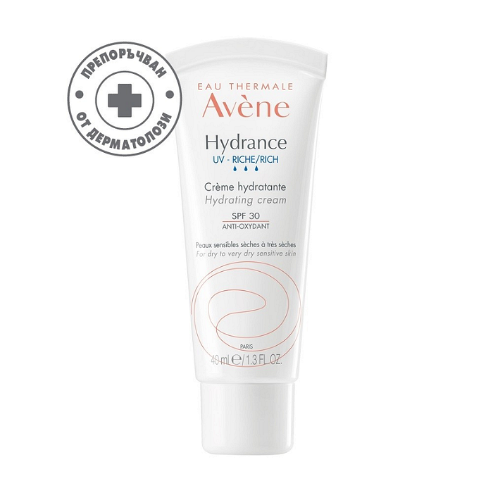 AVENE HYDRANCE UV RICH SPF30 КРЕМ 40 МЛ