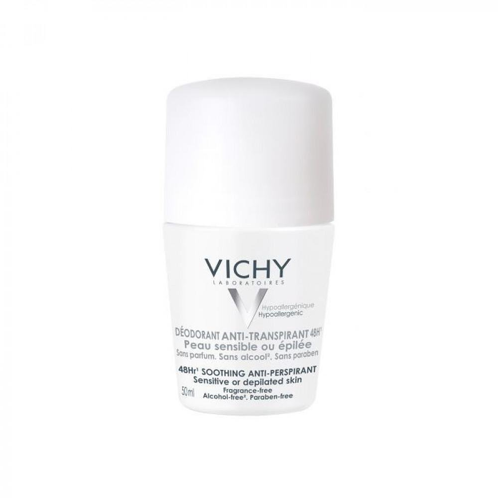VICHY ДЕЗОДОРАНТ РОЛ-ОН ЕФЕКТ 48Ч БЕЗ ПАРФЮМ 50 МЛ
