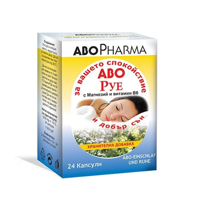 АБОФАРМА РУЕ КАПС. Х 24