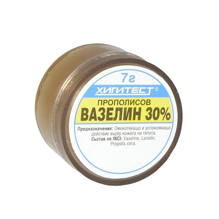 ВАЗЕЛИН ПРОПОЛИСОВ 30% 7 ГР