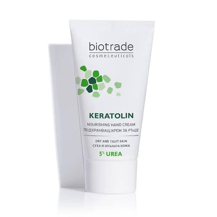 BIOTRADE KERATOLIN HANDS КРЕМ ЗА РЪЦЕ 5% УРЕЯ 50 МЛ