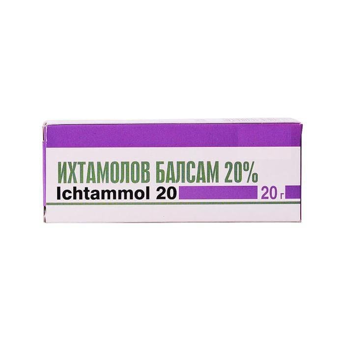 ИХТАМОЛ УНГВ. 20% 20ГР