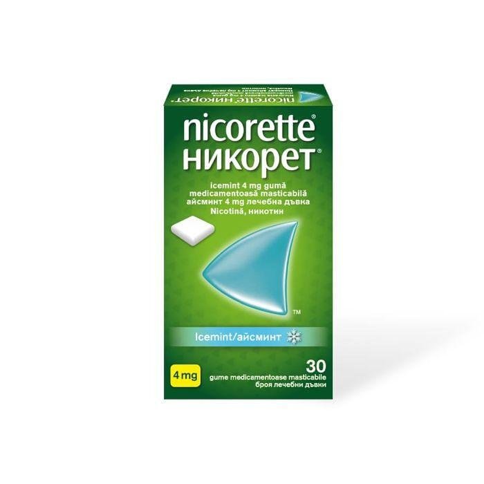 НИКОРЕТЕ АЙС МИНТ ДЪВКИ 4МГ Х 30