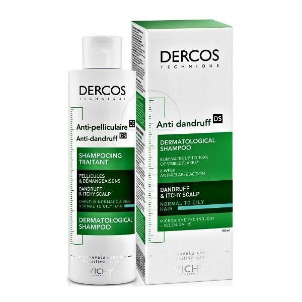 VICHY DERCOS ШАМПОАН ПРОТИВ ПЪРХОТ ЧУВСТВИТЕЛЕН СКАЛП 200 МЛ.