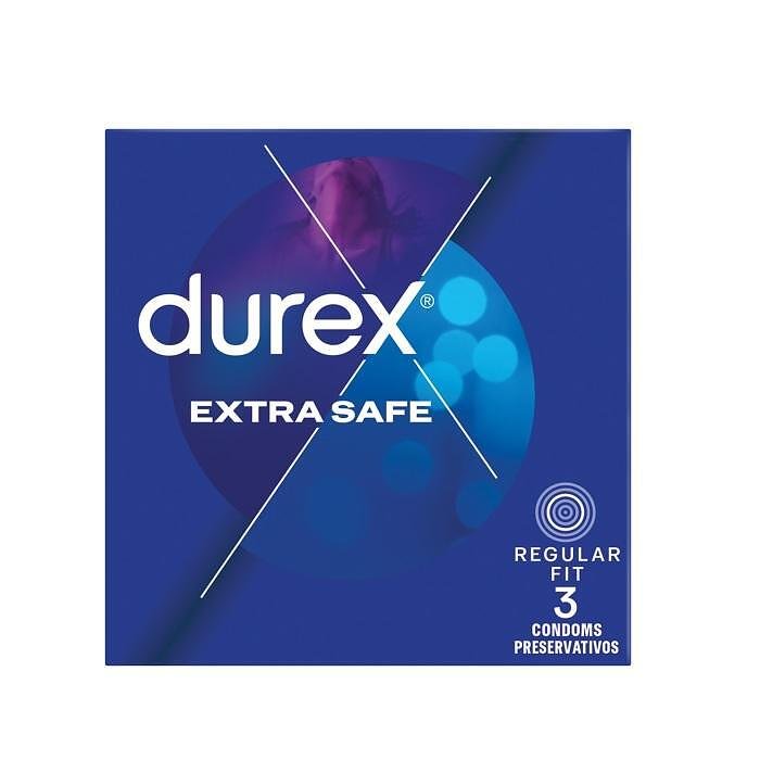 DUREX ПРЕЗЕРВАТИВИ EXTRA SAFE Х 3