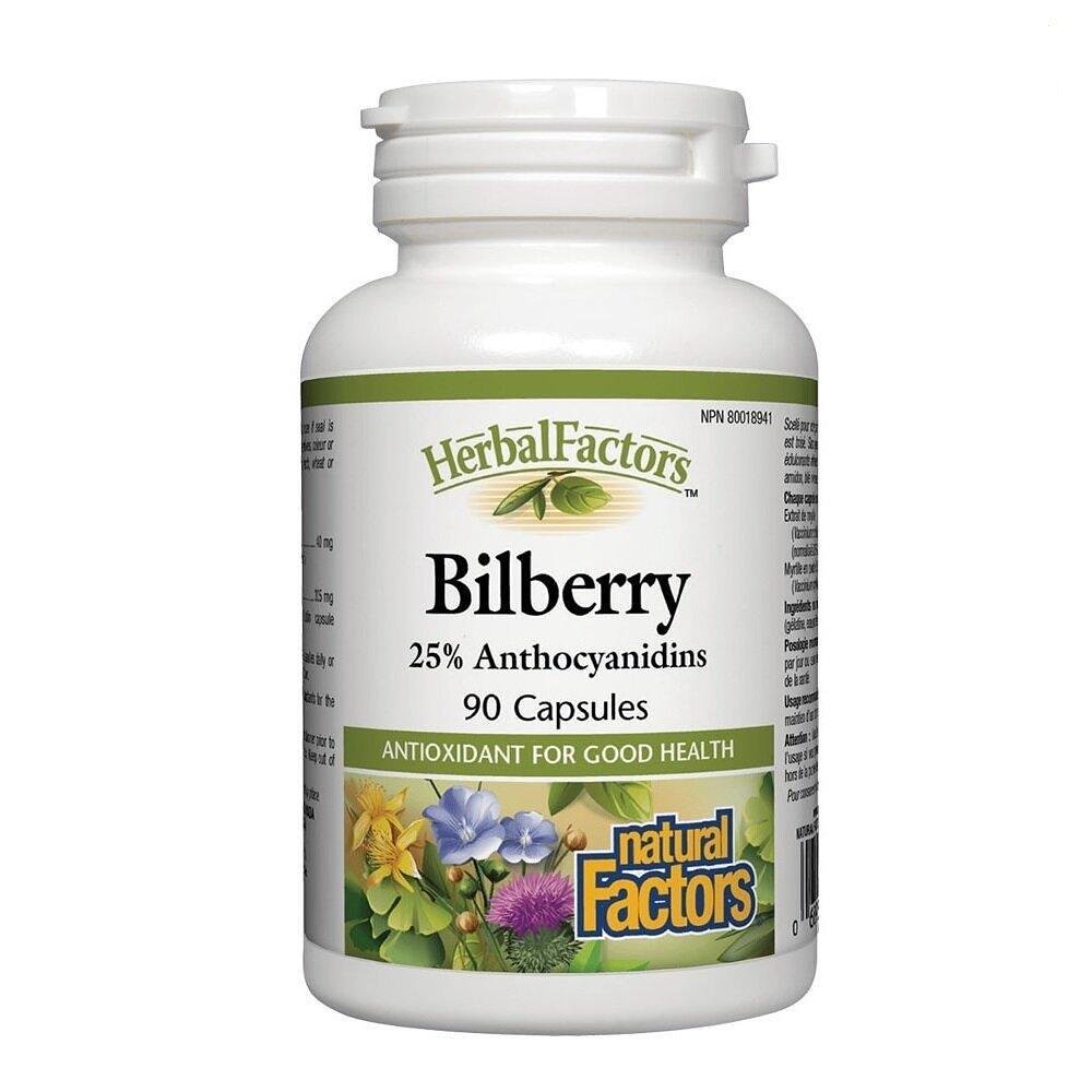 ЧЕРНА БОРОВИНКА КАПС. Х 90 NATURAL FACTORS
