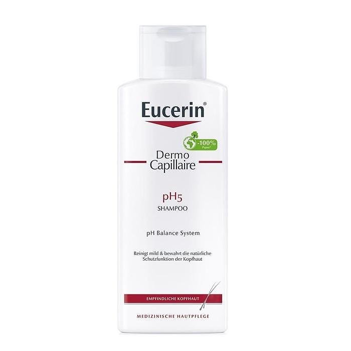 EUCERIN DERMO CAPILLIARE PH5 ШАМПОАН ЗА ЧУВСТВИТЕЛЕН СКАЛП 250 МЛ