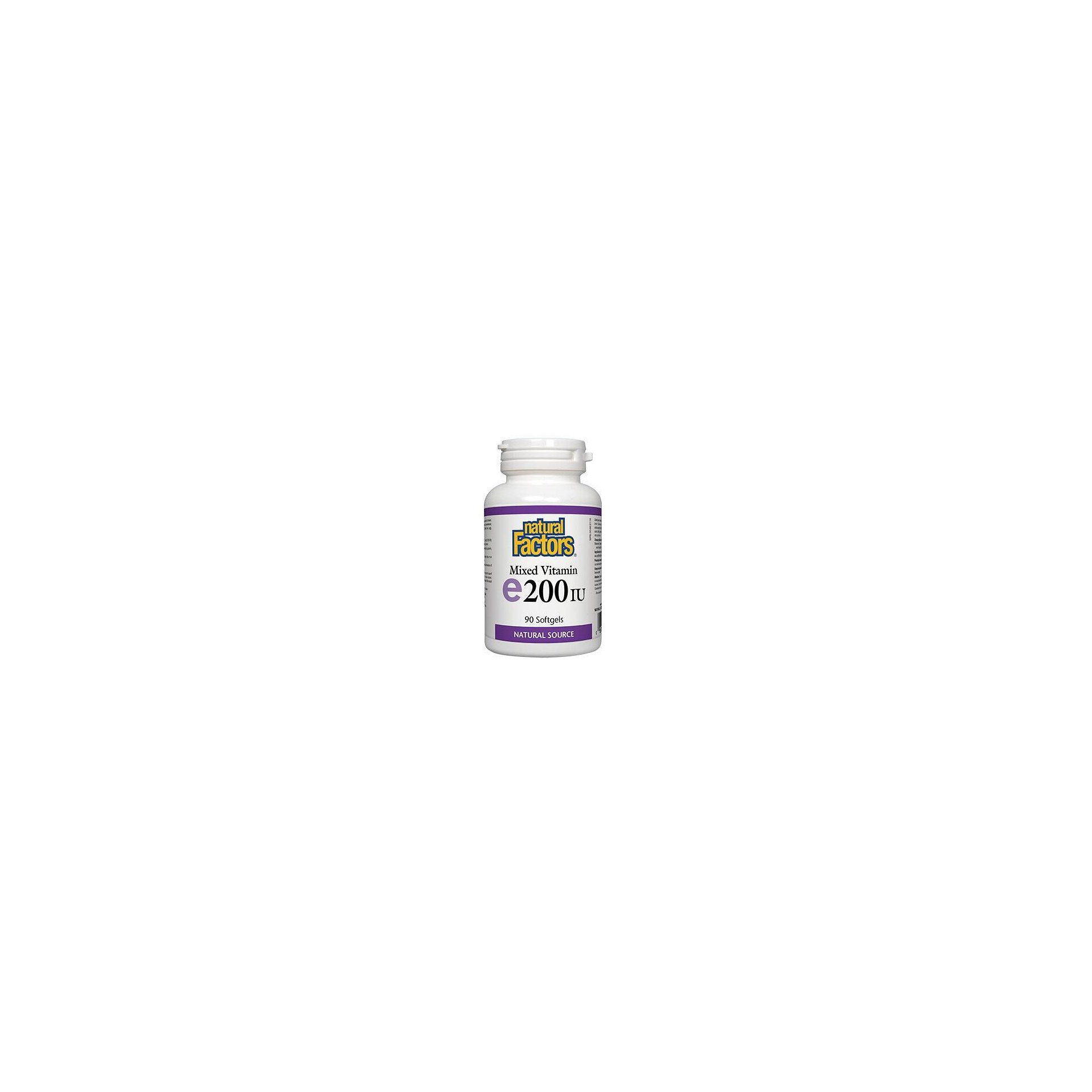 ВИТАМИН Е 100МГ/ 200 IU КАПС. Х 90 NATURAL FACTORS