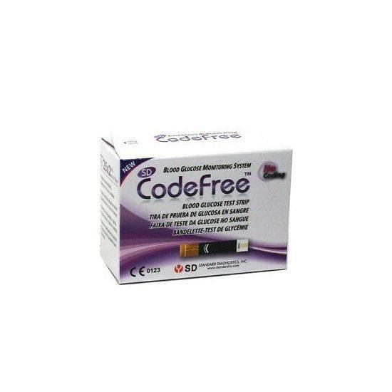 SD CODEFREE ТЕСТ ЛЕНТИ ЗА ГЛЮКОМЕР X 50