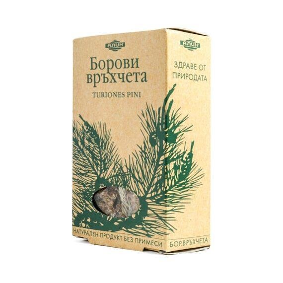 ЧАЙ БОРОВИ ВРЪХЧЕТА 40 ГР АЛИН