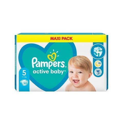 ПАМПЕРС АКТИВ БЕЙБИ N5 10-16 КГ Х 50 PAMPERS VPP