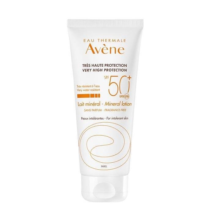 AVENE SUN SPF50+ СЛЪНЦЕЗАЩИТНО МИНЕРАЛНО МЛЯКО 100 МЛ
