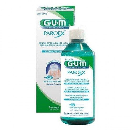 GUM PAROEX 0,06% ВОДА ЗА УСТА 500 МЛ