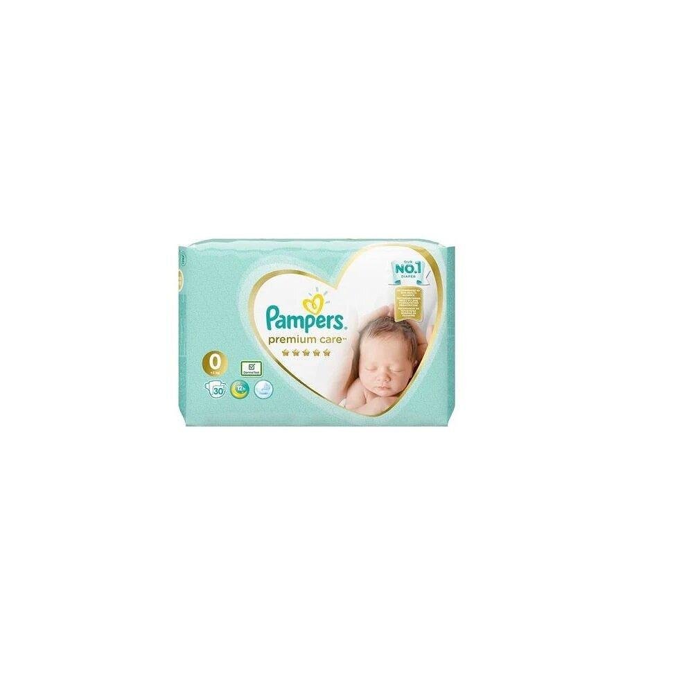 ПАМПЕРС PREMCARE ЗА НОВОРОДЕНИ S0 ДО 3 КГ Х 30 PAMPERS