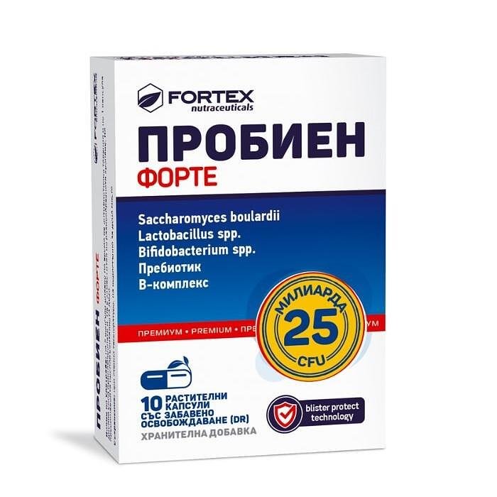 ПРОБИЕН ФОРТЕ КАПС. Х 10