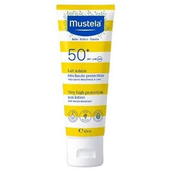 MUSTELA SUN / МУСТЕЛА СЛЪНЦЕЗАЩИТЕН ЛОСИОН ЗА ЛИЦЕ SPF50+ 40 МЛ