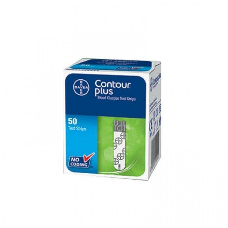 CONTOUR PLUS ТЕСТ-ЛЕНТИ ЗА ГЛЮКОМЕР X 50 БР