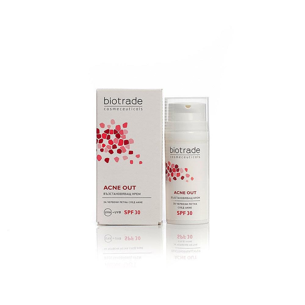 BIOTRADE ACNE OUT SPF30 ВЪЗСТАНОВЯВАЩ КРЕМ 30 МЛ
