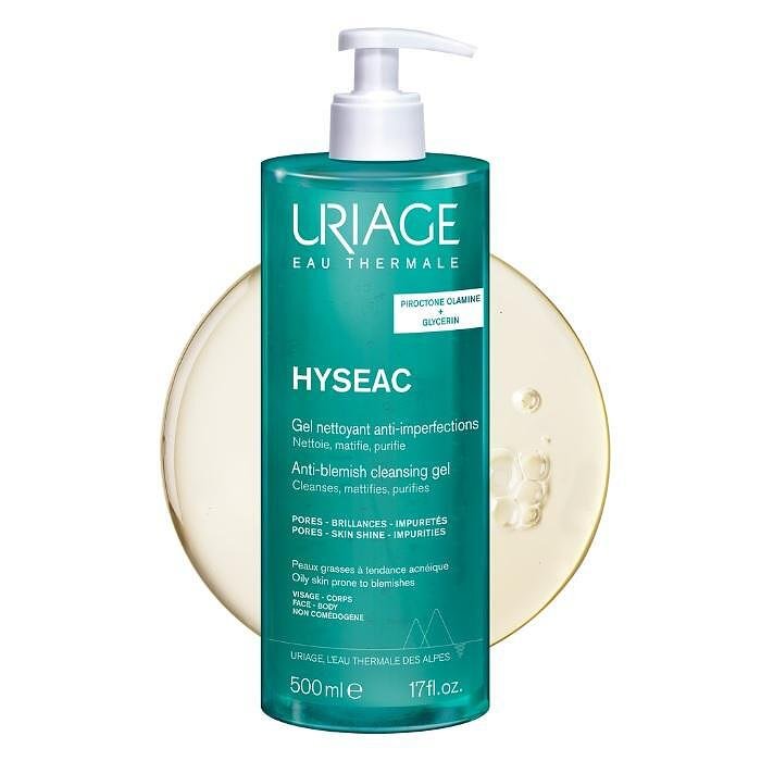 URIAGE HYSEAC GEL NETTOYANT ИЗМИВАЩ ГЕЛ 500 МЛ