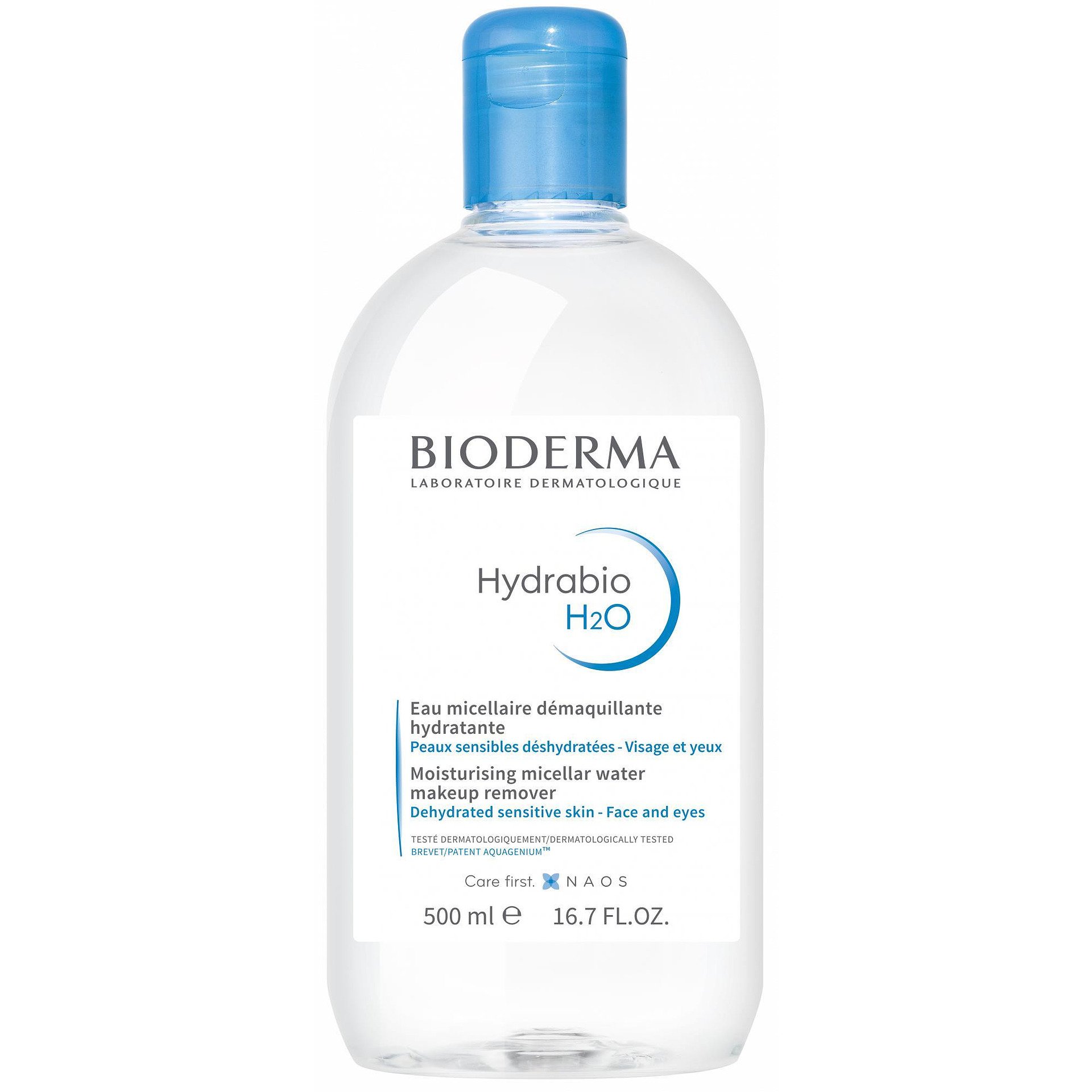 BIODERMA HYDRABIO H2O МИЦЕЛАРЕН ЛОСИОН 500 МЛ