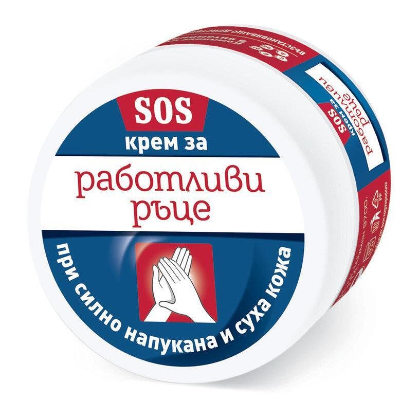 ЛАВЕНА SOS ИНТЕНЗИВЕН КРЕМ ЗА РАБОТЛИВИ РЪЦЕ 50 МЛ./КУТИЯ/