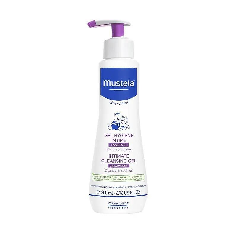 MUSTELA INTIMATE CLEANSING GEL / МУСТЕЛА ИНТИМЕН ГЕЛ ЗА БЕБЕТА И ДЕЦА 200 МЛ