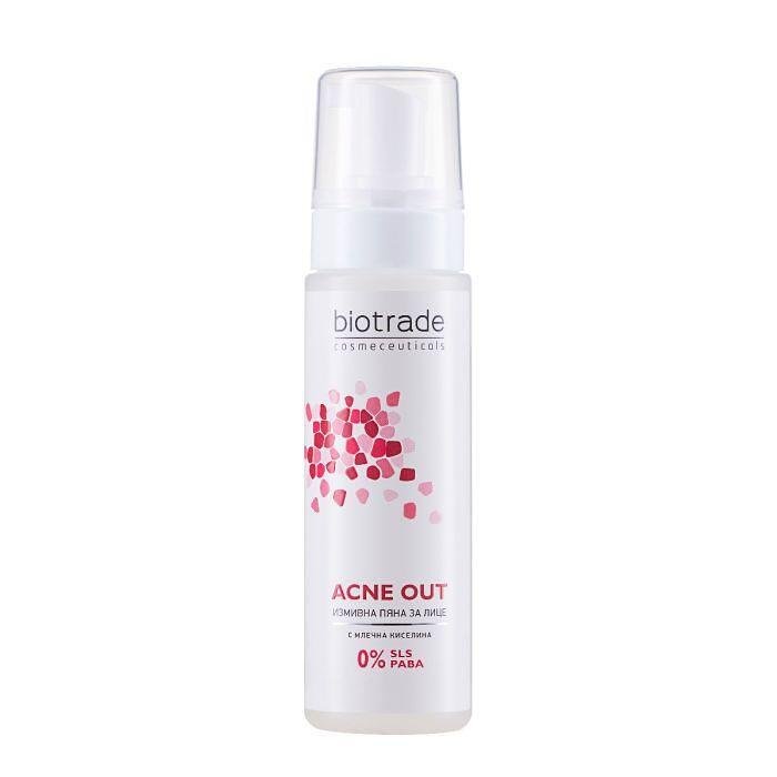 BIOTRADE ACNE OUT ИЗМИВНА ПЯНА 150 МЛ