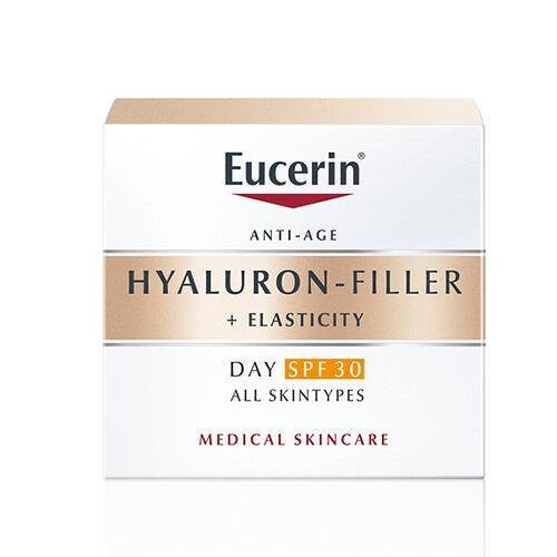 EUCERIN HYALURON-FILLER + ELASTICITY SPF30 ДНЕВЕН КРЕМ 50 МЛ