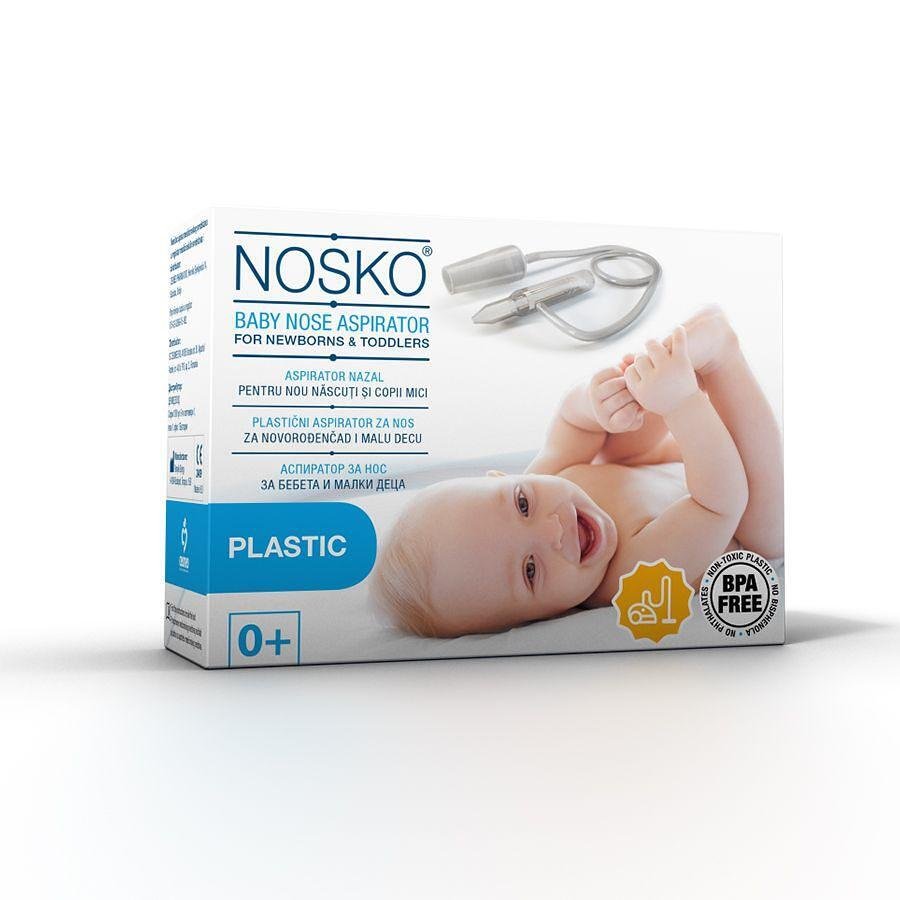 НОСКО BABY АСПИРАТОР ЗА НОС С МЕК НАКРАЙНИК
