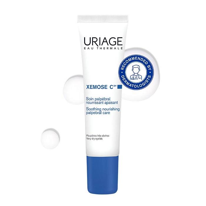 URIAGE XEMOSE C8+ PALPEBRAL УСПОКОЯВАЩ КРЕМ ЗА СУХИ И МНОГО СУХИ КЛЕПАЧИ 15 МЛ