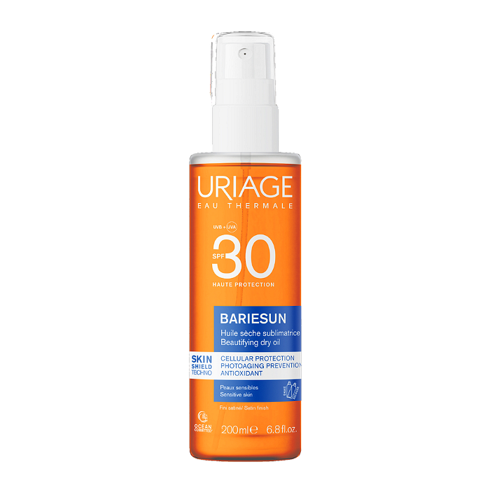 URIAGE BARIESUN SPF30 РАЗКРАСЯВАЩО СУХО ОЛИО ЗА ТЯЛО И КОСА 200 МЛ
