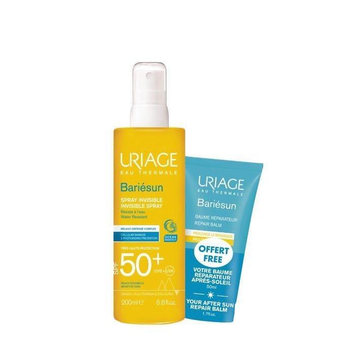 URIAGE BARIESUN SPF 50+ СЛЪНЦЕЗАЩИТЕН СПРЕЙ 200 МЛ + ПОДАРЪК БАЛСАМ ЗА СЛЕД СЛЪНЦЕ 50 МЛ