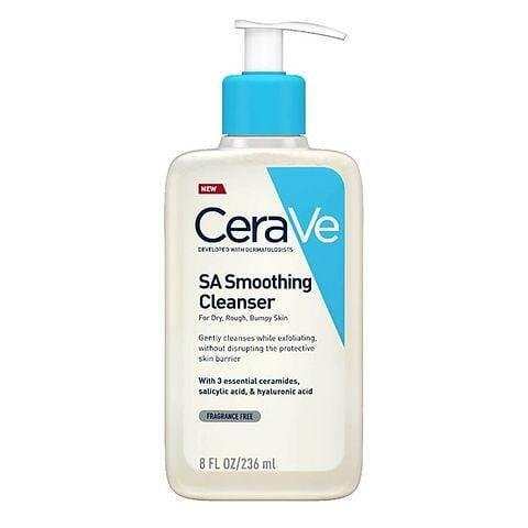 CERAVE SA ИЗГЛАЖДАЩ,ПОЧИСТВАЩ ГЕЛ СУХА И ГРУБА КОЖА 236 МЛ.