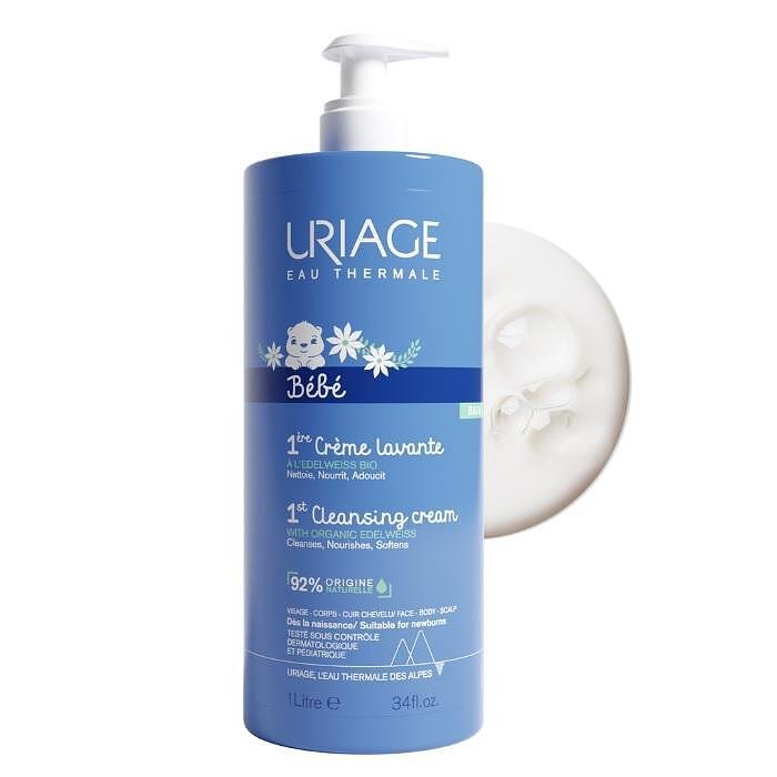 URIAGE BABY 1st CRÈME LAVANTE BEBE ПОЧИСТВАЩ КРЕМ ЗА БЕБЕТА /С ИЗПЛАКВАНЕ/ 1Л