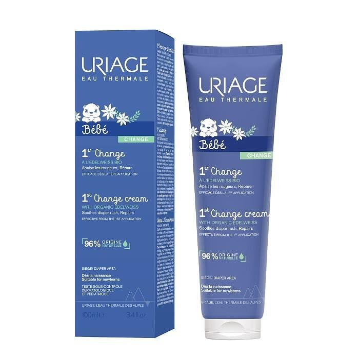 URIAGE BABY 1st CHANGE КРЕМ ПРИ СМЯНА НА ПЕЛЕНИТЕ 100 МЛ