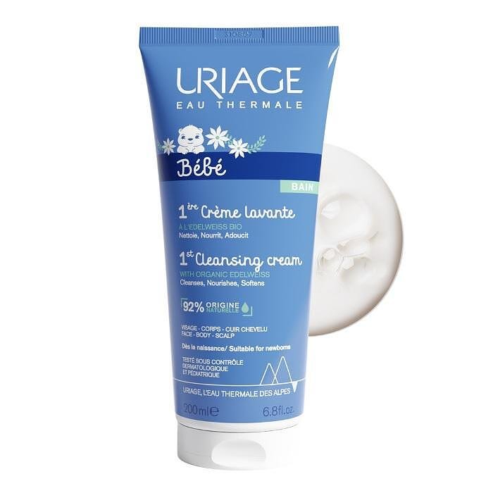 URIAGE BABY 1st CRÈME LAVANTE BEBE ПОЧИСТВАЩ КРЕМ ЗА БЕБЕТА /С ИЗПЛАКВАНЕ/ 200 МЛ