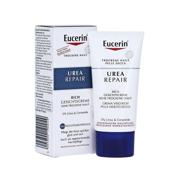 EUCERIN 5% УРЕЯ БОГАТ ПОДХРАНВАЩ КРЕМ ЗА ЛИЦЕ 50 МЛ