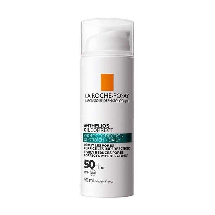 LA ROCHE POSAY ANTHELIOS OIL CORRECT SPF50+ ГЕЛ-КРЕМ ЗА ЛИЦЕ ПРИ НЕСЪВЪРШЕНСТВА 50 МЛ