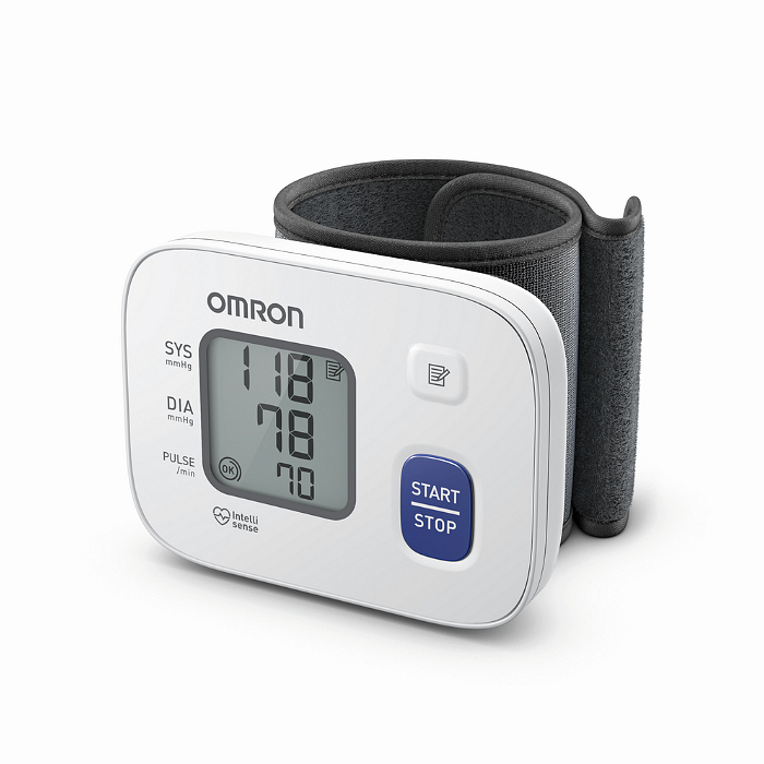 OMRON RS2 / ОМРОН АПАРАТ ЗА КРЪВНО НАЛЯГАНЕ ЗА КИТКА